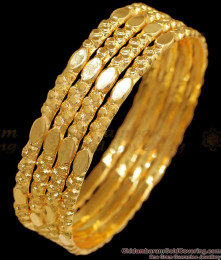 BR2412-2.8 Size Set Of Four Impon Bangle Golden Dots Design Shop Online BR2412-2.8 Size Set Of Four Impon Bangle Golden Dots Design Shop Online