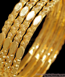 BR2412-2.8 Size Set Of Four Impon Bangle Golden Dots Design Shop Online BR2412-2.8 Size Set Of Four Impon Bangle Golden Dots Design Shop Online