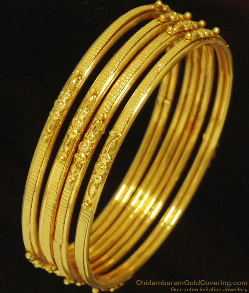 BR242-2.4 Size Four Pieces Daily Use Bangles for Women Buy Online