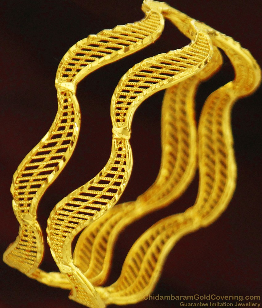 BR243-2.6 Size Curvy Design Daily Use Bangles for Women Buy Online BR243-2.6 Size Curvy Design Daily Use Bangles for Women Buy Online