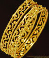 BR244-2.8 Size Gold Design Plain Bangles for Women Buy Online