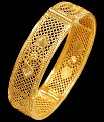 BR2480-2.6 Size Bridal Gold Imiation Bangle Aritifical Jewellery For Women