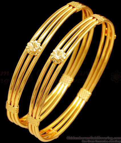Light Weight Gold Bangles With Price 10 Gram Gold Bangles Price