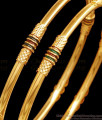 BR2512-2.4 Size Elegant Gold Imitation Fancy Bangle Enamel Pattern BR2512-2.4 Size Elegant Gold Imitation Fancy Bangle Enamel Pattern