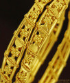 BR252-2.4 Size Trendy Gold Design Bangles Set for Girls Online