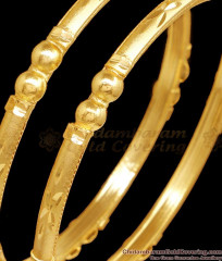 BR2558-2.8 Size Latest 2 Gram Gold Bangle Plain Design For Women BR2558-2.8 Size Latest 2 Gram Gold Bangle Plain Design For Women