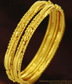 BR256-2.4 Size Curvy Design Thin Gold Design Bangles Set for Women BR256-2.4 Size Curvy Design Thin Gold Design Bangles Set for Women