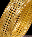 BR2607-2.4 Pure Gold Tone Bridal Wear Single Bangle Shop Online BR2607-2.4 Pure Gold Tone Bridal Wear Single Bangle Shop Online