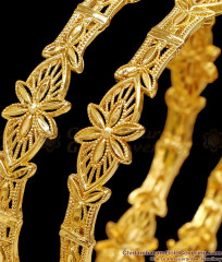 BR2612-2.6 Premium Quality Micro Gold Plated Bangle Design For Wedding