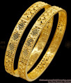 BR2614-2.8 Size Buy Two Gram Gold Light Weight Bangle Collections for Marriage
