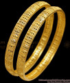 BR2615-2.4 Size Plain 2 Gram Gold Bangle Forming Jewelry For Women