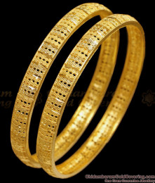 BR2615-2.8 Size Plain 2 Gram Gold Bangle Forming Jewelry For Women