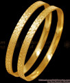 BR2635-2.10 Size Simple Gold Design Gold Plated Plain Bangles Online BR2635-2.10 Size Simple Gold Design Gold Plated Plain Bangles Online