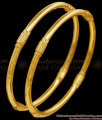 BR2636-2.10 Size Regular Use Plain One Gram Gold Bangle For Women BR2636-2.10 Size Regular Use Plain One Gram Gold Bangle For Women
