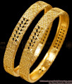 BR2644-2.6 Size Real Gold Tone Bangle Plain Design For Wedding BR2644-2.6 Size Real Gold Tone Bangle Plain Design For Wedding
