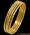 BR2645-2.4 Size Buy Set Of Four Impon Panchaloha Bangle Design For Daily Use BR2645-2.4 Size Buy Set Of Four Impon Panchaloha Bangle Design For Daily Use