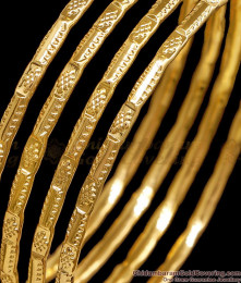 BR2650-2.8 Size Traditional Pure Impon Panchaloha 4 Set Bangle Design With Price