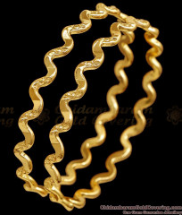 BR2653-2.6 Size Light Weight Impon Daily Wear Bangle Neli Design Online