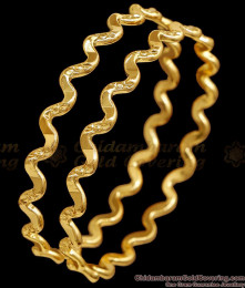 BR2653-2.6 Size Light Weight Impon Daily Wear Bangle Neli Design Online