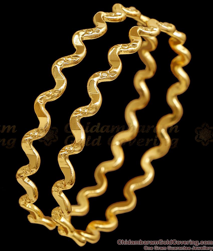 BR2653-2.6 Size Light Weight Impon Daily Wear Bangle Neli Design Online