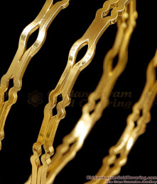 BR2658-2.6 Size Latest Light Weight Impon Bangle Zig Zag Design For Online