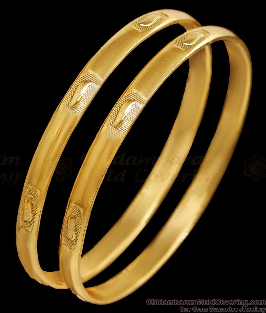 BR2661-2.10 Size New Model Machine Cut Impon Panchaloha Bangle Collections BR2661-2.10 Size New Model Machine Cut Impon Panchaloha Bangle Collections