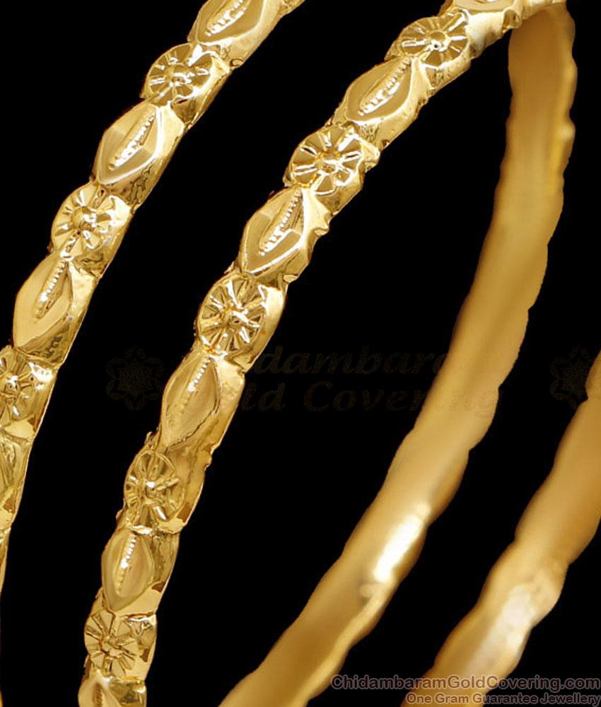 BR2665-2.8 Size Buy Floral Impon Bangle Design Five Metal Jewelry Online