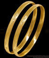 BR2671-2.6 Size Simple Daily Wear Impon Plain Bangle Design Women Fashion
