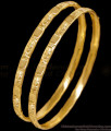BR2672-2.8 Size Lakshmi Design Pure Impon Gold Plated Bangle Collections BR2672-2.8 Size Lakshmi Design Pure Impon Gold Plated Bangle Collections
