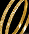 BR2672-2.8 Size Lakshmi Design Pure Impon Gold Plated Bangle Collections BR2672-2.8 Size Lakshmi Design Pure Impon Gold Plated Bangle Collections