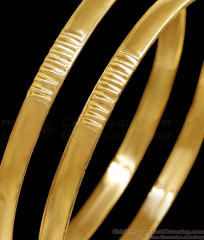 BR2673-2.4 Set Of Two Original Impon Design Plain Bangle Five Metal Jewelry BR2673-2.4 Set Of Two Original Impon Design Plain Bangle Five Metal Jewelry