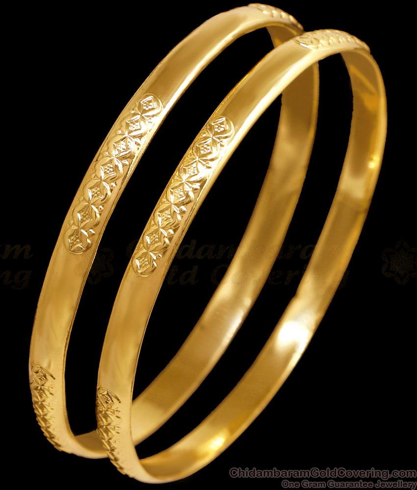 BR2677-2.10 Set Of 2 Buy Original Impon Bangle Design Online At Affordable Price