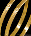 BR2679-2.8 Set Of 2 Plain Daily Use Impon 5 Metal Bangle Design Shop Online BR2679-2.8 Set Of 2 Plain Daily Use Impon 5 Metal Bangle Design Shop Online