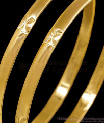 BR2679-2.6 Set Of 2 Plain Daily Use Impon 5 Metal Bangle Design Shop Online BR2679-2.6 Set Of 2 Plain Daily Use Impon 5 Metal Bangle Design Shop Online