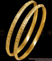 BR2681-2.6 Size Traditional Five Metal Impon Plain Bangle Collections For Women BR2681-2.6 Size Traditional Five Metal Impon Plain Bangle Collections For Women