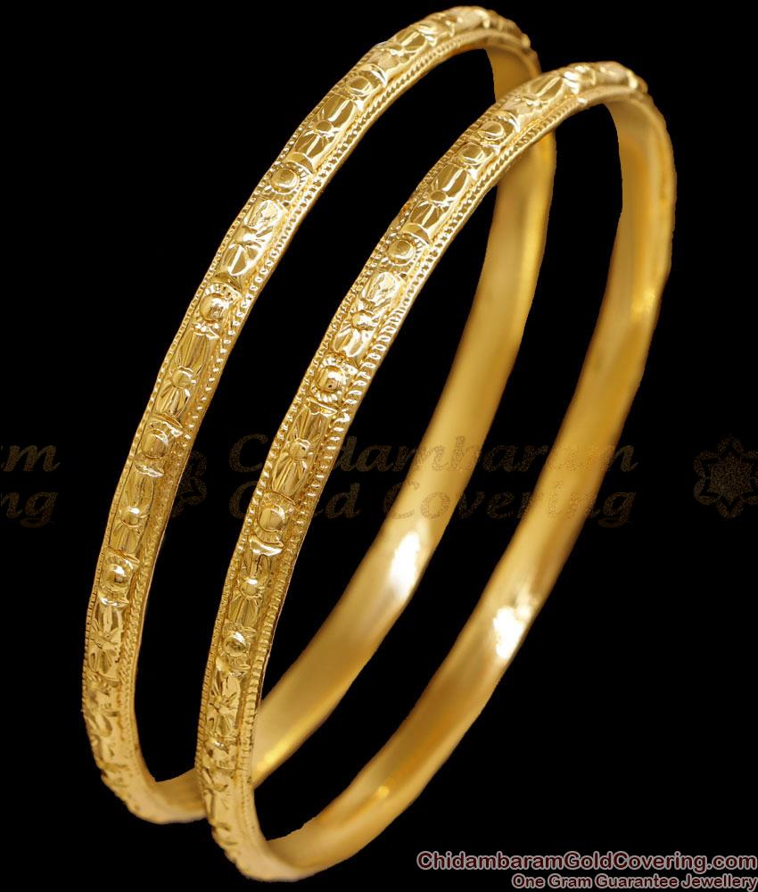 BR2681-2.6 Size Traditional Five Metal Impon Plain Bangle Collections For Women BR2681-2.6 Size Traditional Five Metal Impon Plain Bangle Collections For Women