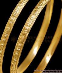 BR2681-2.8 Size Traditional Five Metal Impon Plain Bangle Collections For Women BR2681-2.8 Size Traditional Five Metal Impon Plain Bangle Collections For Women