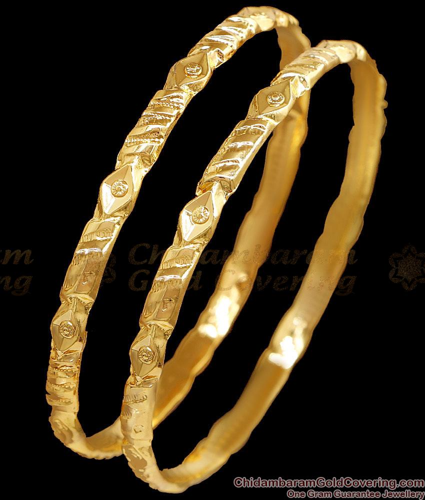 BR2690-2.4 Size New Arrival Impon Panchaloha Bangle Gold Design Online BR2690-2.4 Size New Arrival Impon Panchaloha Bangle Gold Design Online