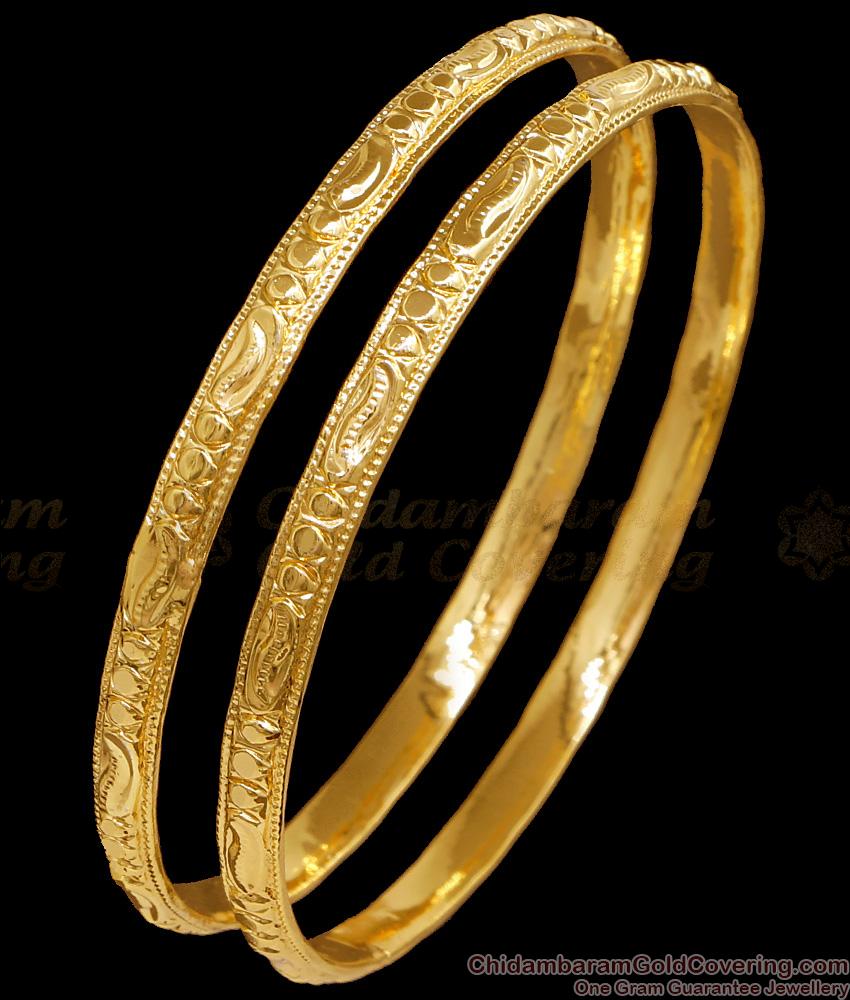 BR2692-2.4 Plain Impon Panchaloha Bangle Design Daily Wear Imitation Jewellery BR2692-2.4 Plain Impon Panchaloha Bangle Design Daily Wear Imitation Jewellery