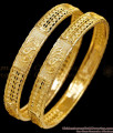 BR2713-2.10 Size Beautiful Peacock Design One Gram Gold Bangle At Affordable Price