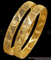 BR2727-2.6 Size Beautiful Flower Design Micro Gold Polish Bangle For Wedding