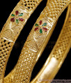 BR2729-2.4 Size High Quality Gold Plated Bangle Enamel Design Bridal Jewelry