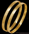 BR2732-2.6 Size Regular Wear Gold Plated Bangle Design Without Stone BR2732-2.6 Size Regular Wear Gold Plated Bangle Design Without Stone