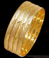 BR2735-2.10 Size Real Gold Design Matt Finish 4 Set Bangle Design Shop Online BR2735-2.10 Size Real Gold Design Matt Finish 4 Set Bangle Design Shop Online