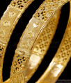 BR2739-2.6 Size Stylish Heart Design One Gram Gold Bangle Bridal Jewelry BR2739-2.6 Size Stylish Heart Design One Gram Gold Bangle Bridal Jewelry