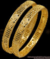 BR2744-2.8 Size Set Of Two Micro Gold Plated Plain Bangle For Regular Use BR2744-2.8 Size Set Of Two Micro Gold Plated Plain Bangle For Regular Use