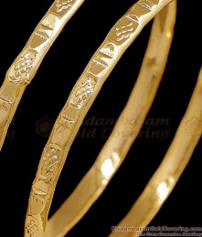 BR2762-2.8 Size Traditional Five Metal Impon Bangle Design Without Stone BR2762-2.8 Size Traditional Five Metal Impon Bangle Design Without Stone