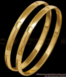 BR2766-2.8 Size Regular Use Plain Impon Bangle Five Metal Jewelry For Women