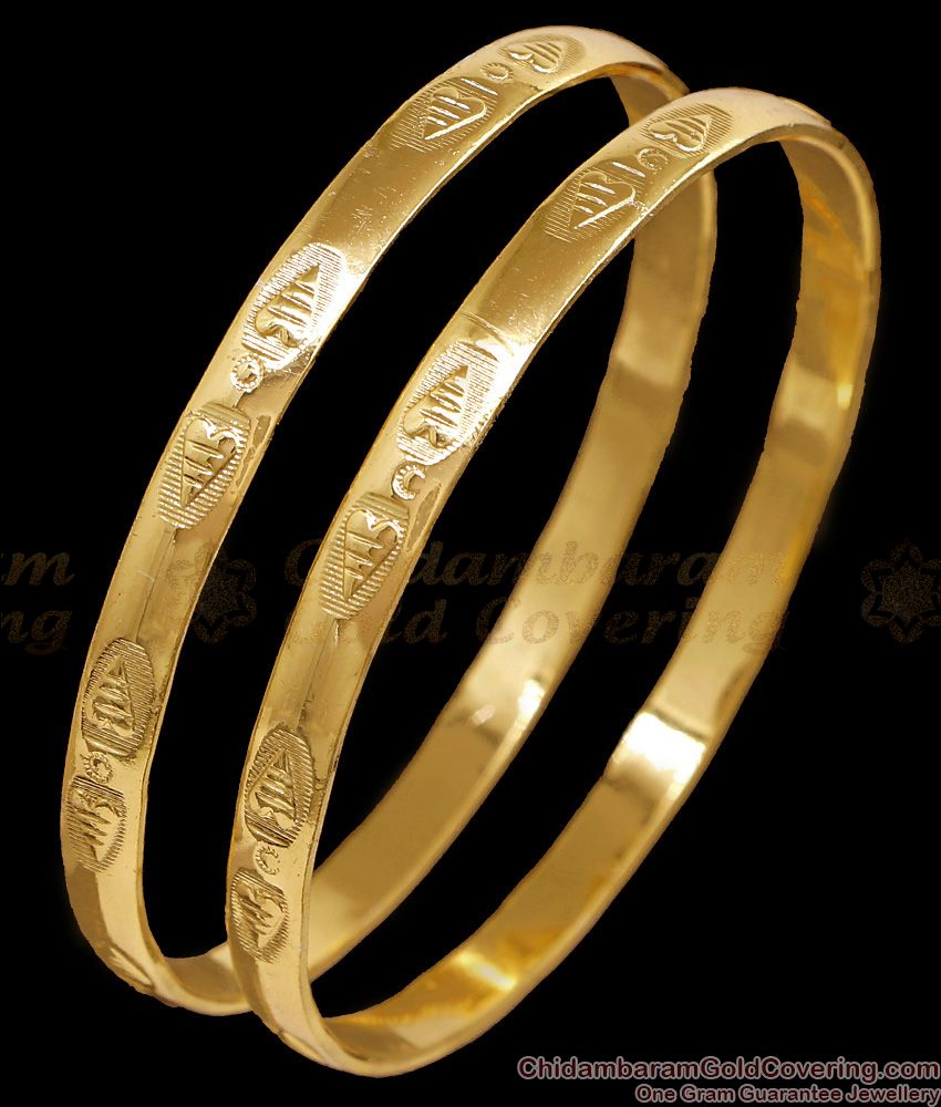 BR2768-2.8 Size Set Of 2 Machine Cut Heart Shaped Impon Bangle Online BR2768-2.8 Size Set Of 2 Machine Cut Heart Shaped Impon Bangle Online