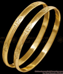 BR2771-2.4 Size Real Gold Design Impon Bangle Lakshmi Design For Women BR2771-2.4 Size Real Gold Design Impon Bangle Lakshmi Design For Women